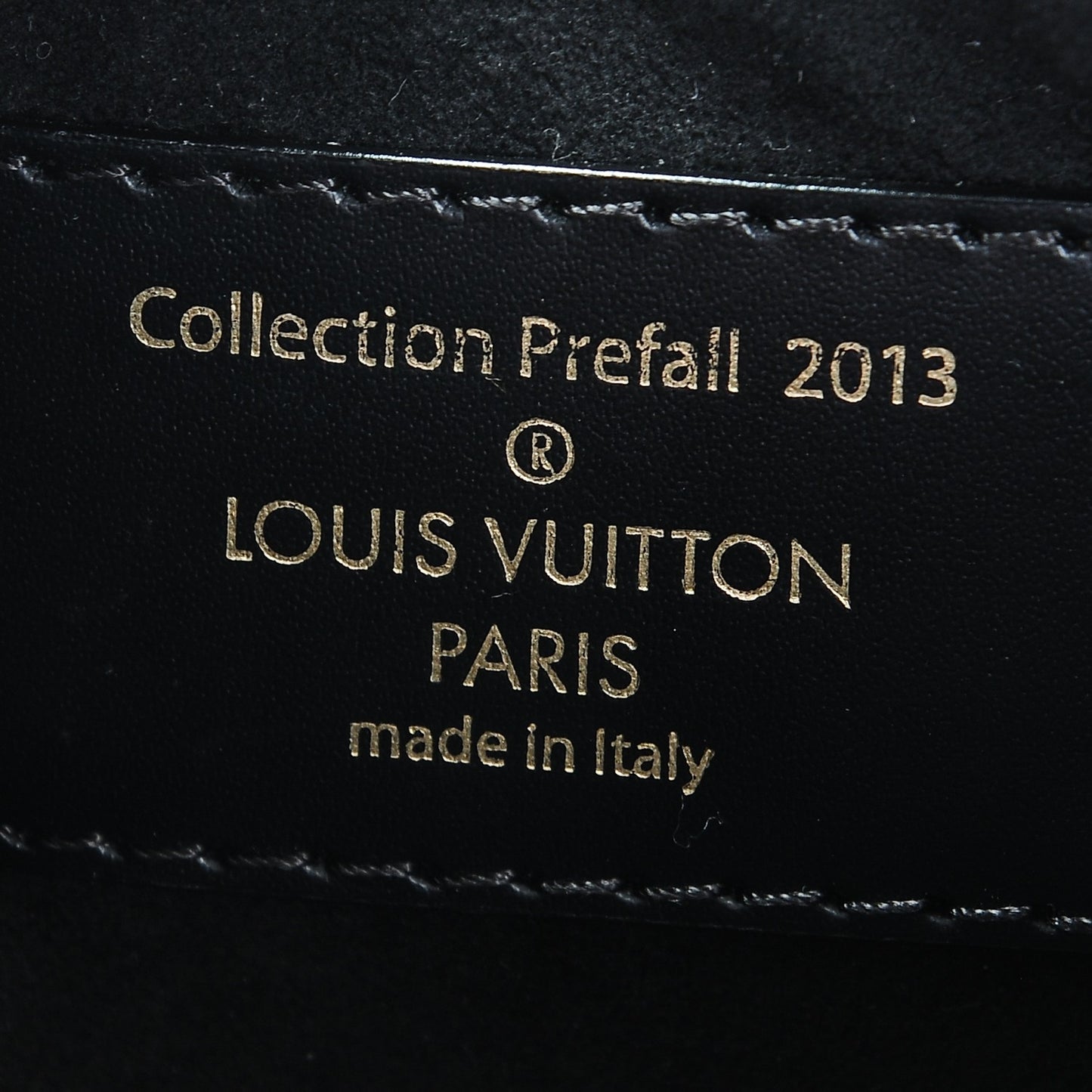 Damier Paillettes Mini Pochette Accessories Black