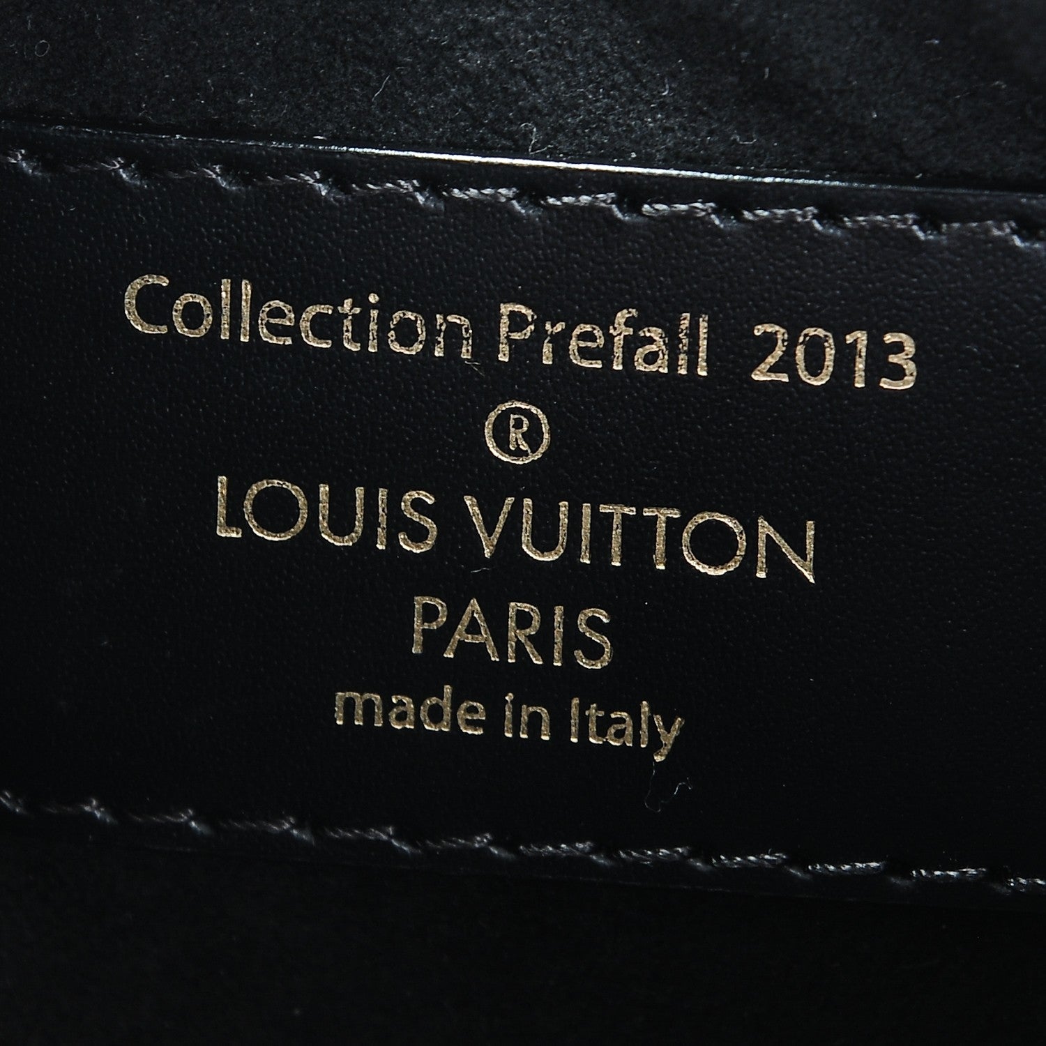 Louis Vuitton Damier Paillettes Mini Pochette Accessories Black 6 of 7