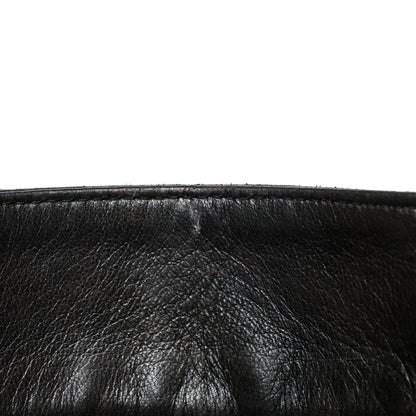 Chanel Lambskin Quilted Shopping Tote Black 11 of 11