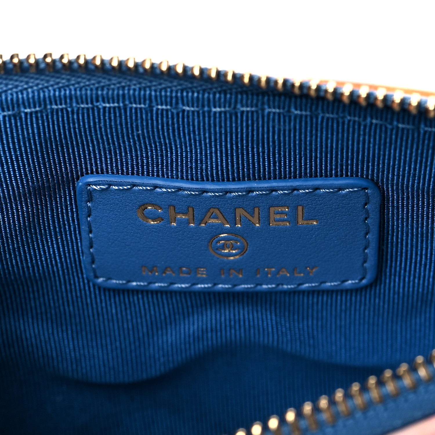 Chanel Patent Calfskin Printed Quilted Small Cosmetic Case Multicolor 6 of 8