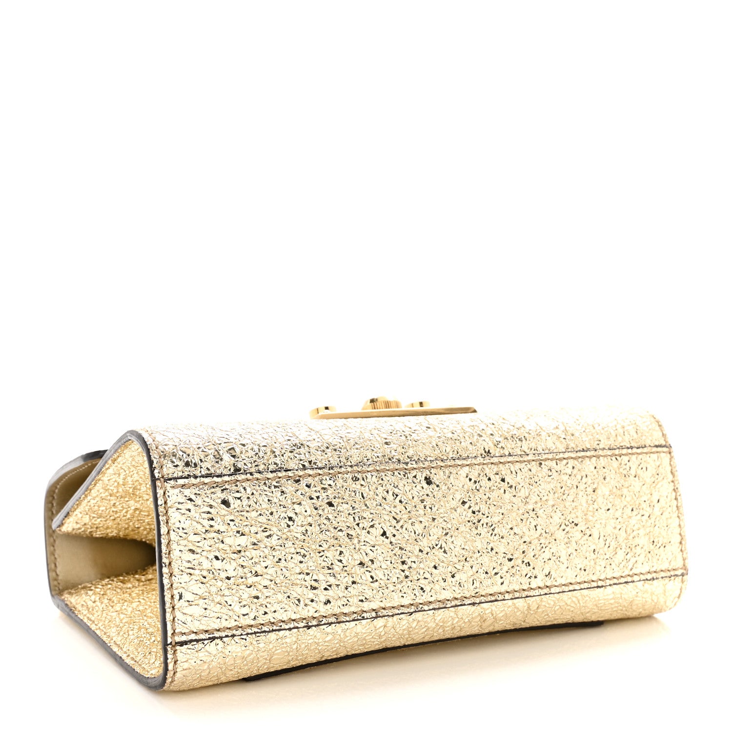 Gucci Galassia Small Padlock Shoulder Bag Platino 4 of 16