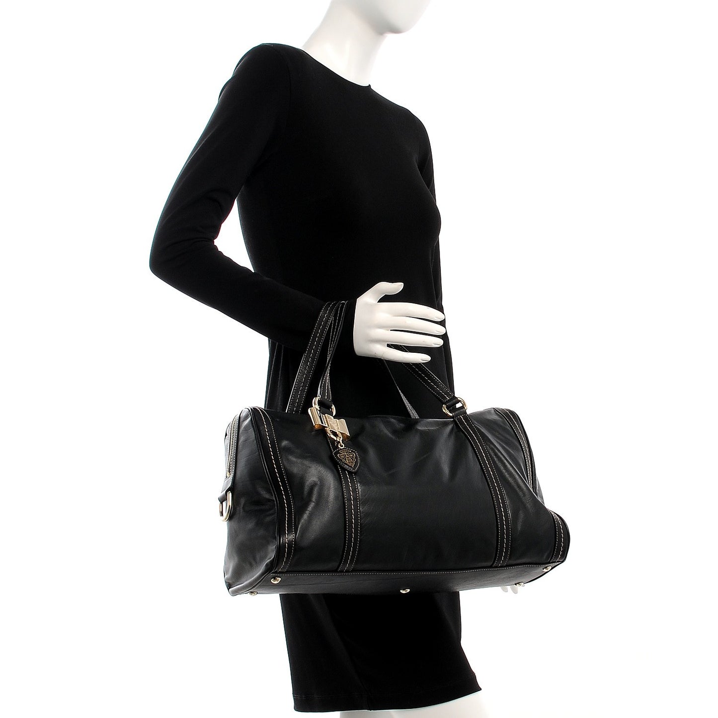 Nappa Medium Duchessa Boston Black