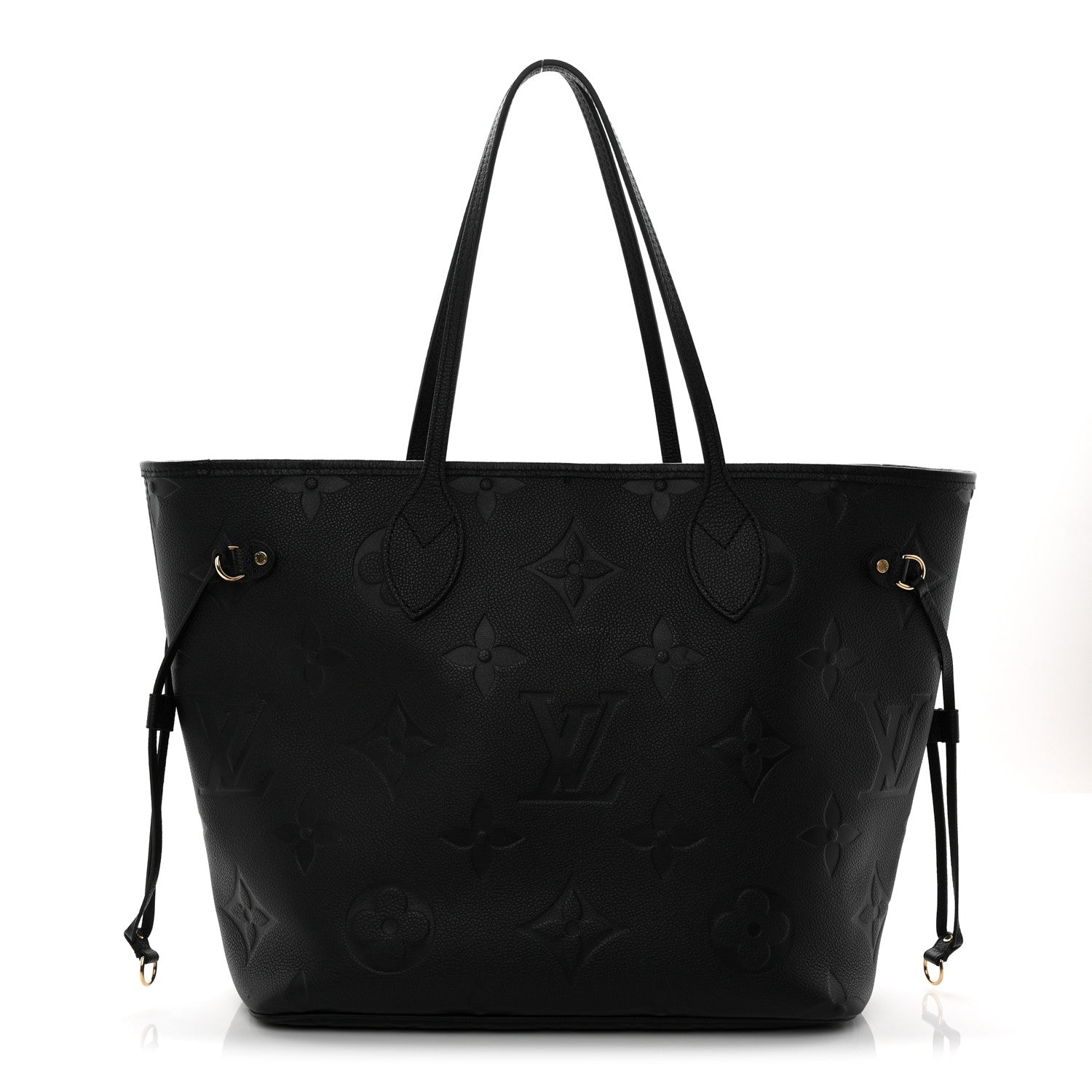 Louis Vuitton Empreinte Monogram Giant Neverfull MM Black 1 of 10