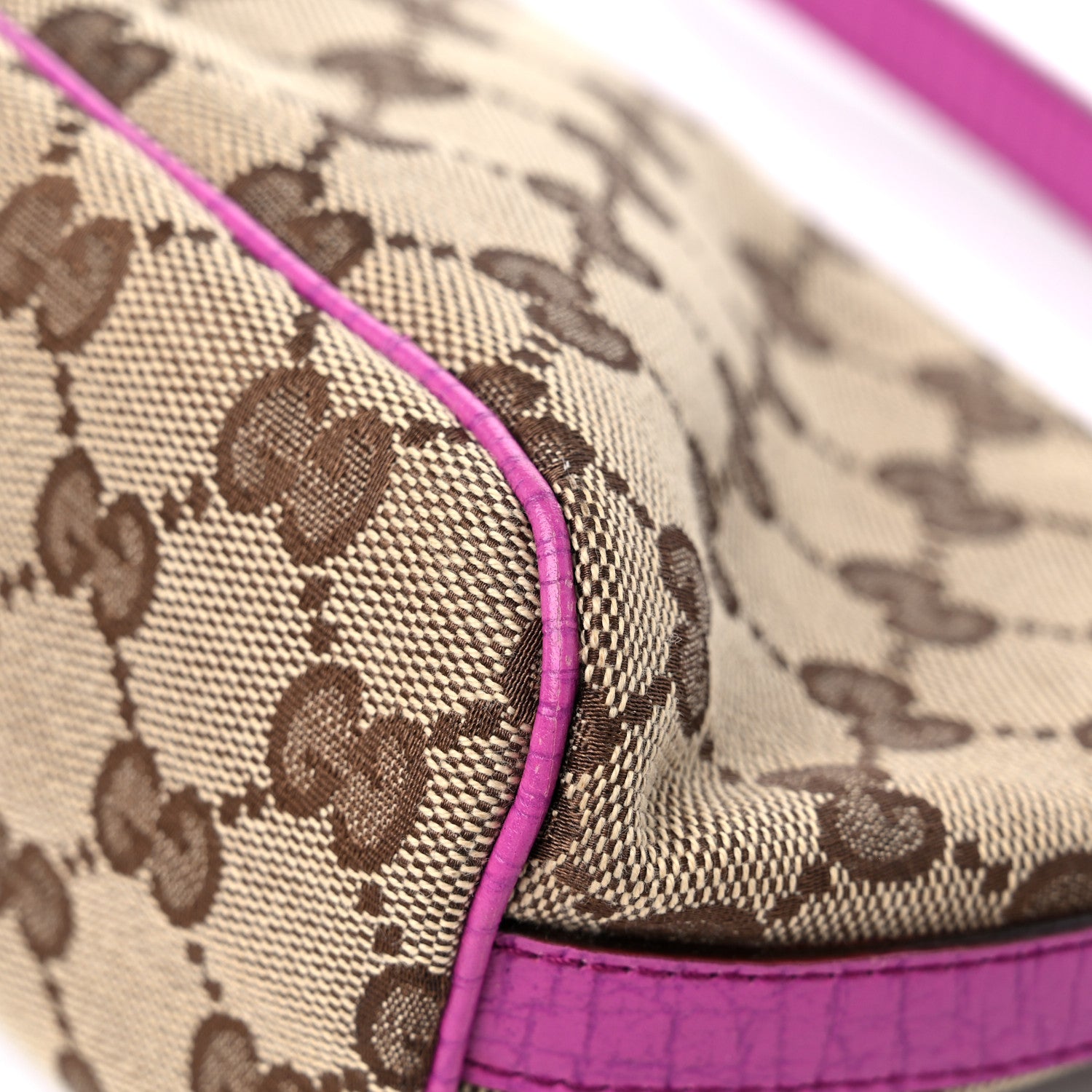 Gucci Monogram Boat Pochette Purple 11 of 14