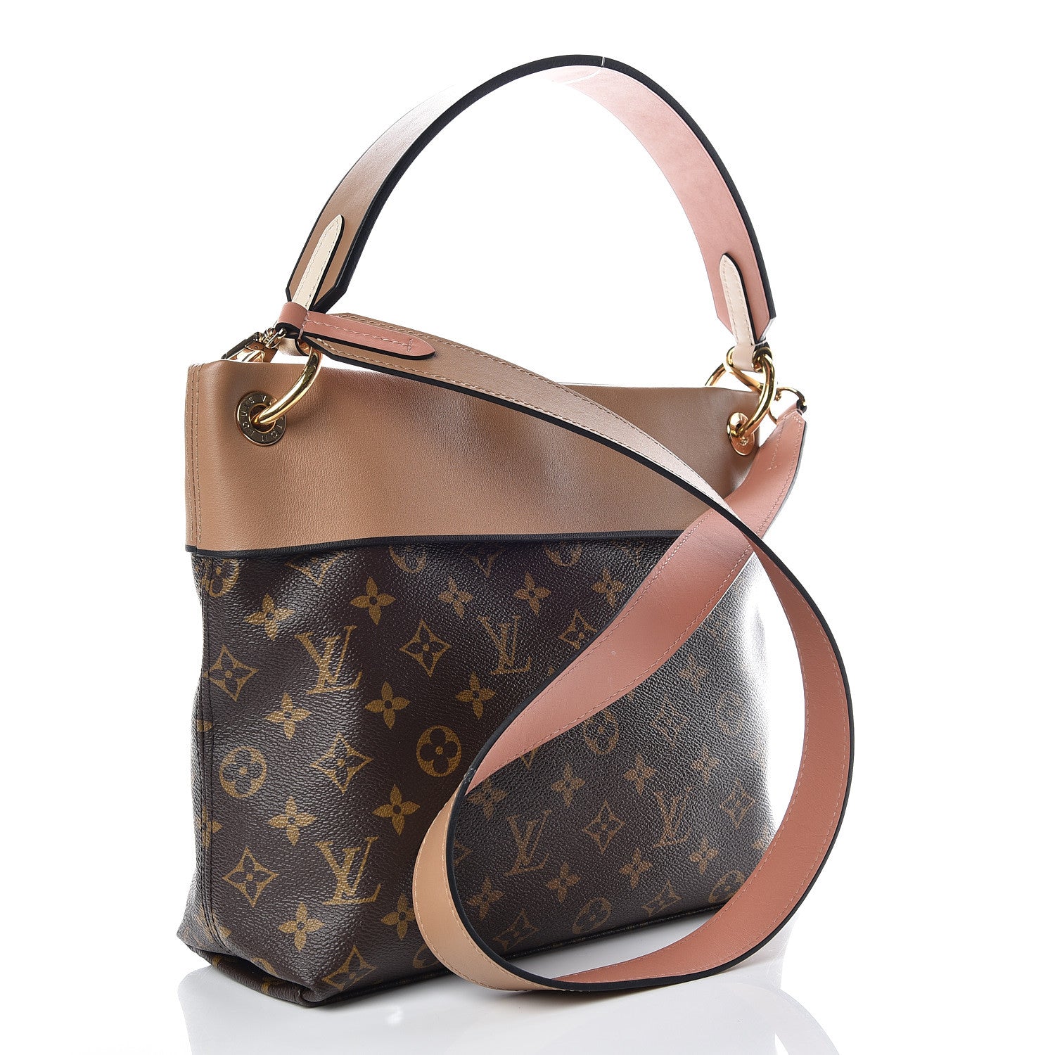 Louis Vuitton Monogram Tuileries Besace Sesame Peach Creme 3 of 9