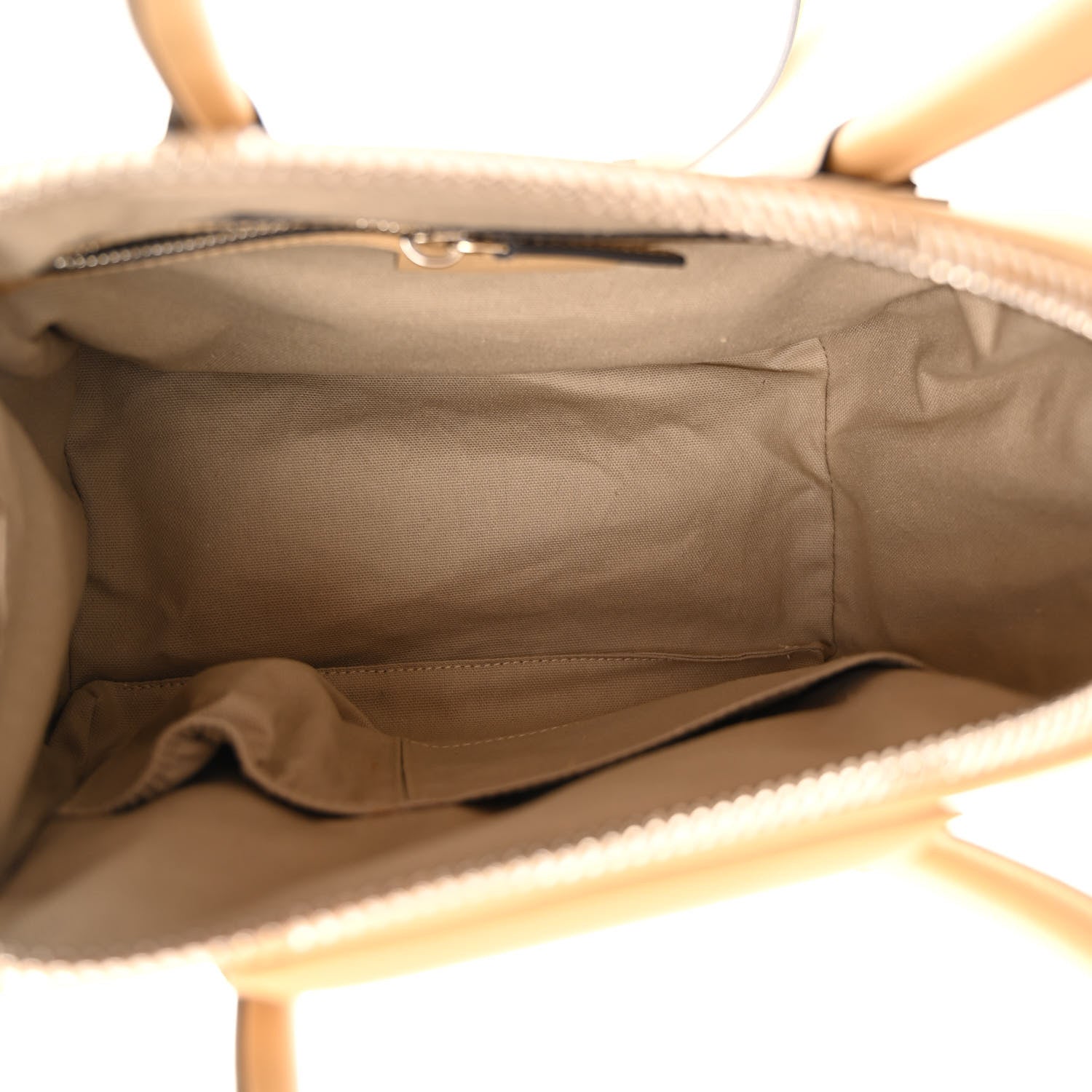 Givenchy Calfskin Embroidered Logo Small Antigona Beige Camel 5 of 9
