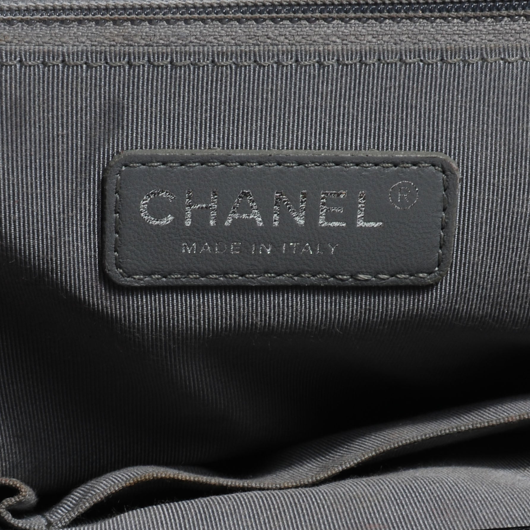 Chanel Calfskin Quilted Large Boy Flap Black 6 of 8