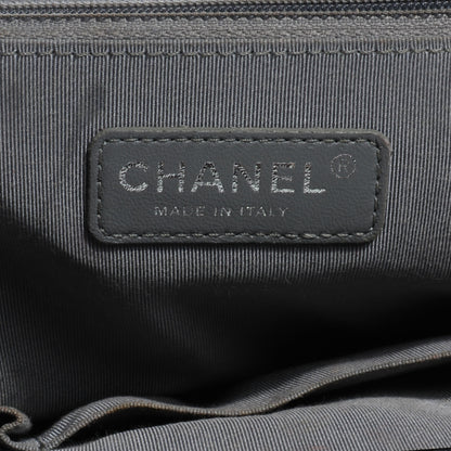 Chanel Calfskin Quilted Large Boy Flap Black 6 of 8