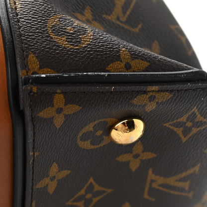 Louis Vuitton Monogram Cuir Orfevre Tote W PM Noisette 9 of 15