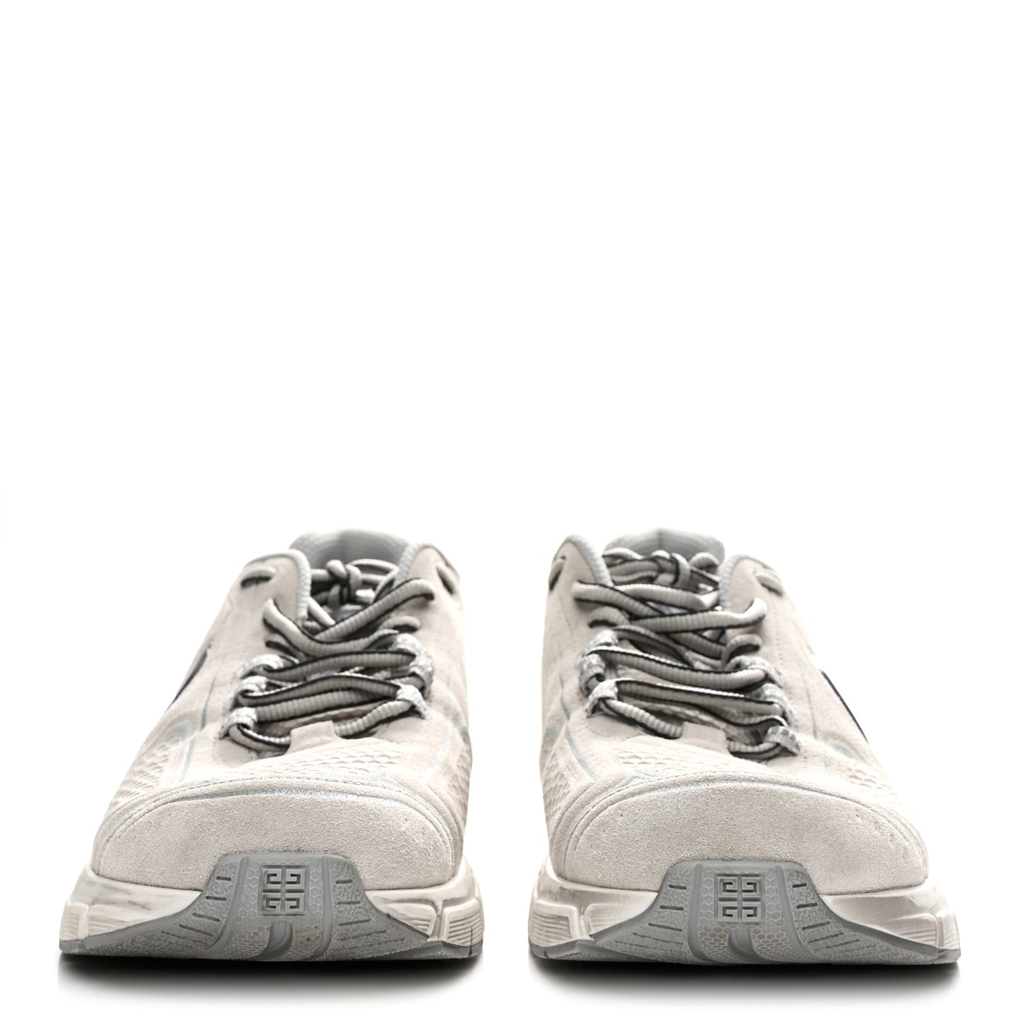 Suede Calfskin TK MX Sneakers 44 Light Grey