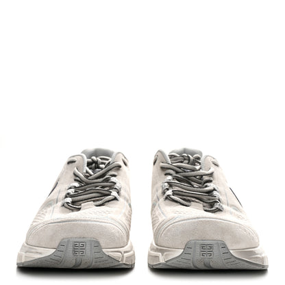 Givenchy Suede Calfskin TK MX Sneakers 44 Light Grey 3 of 9