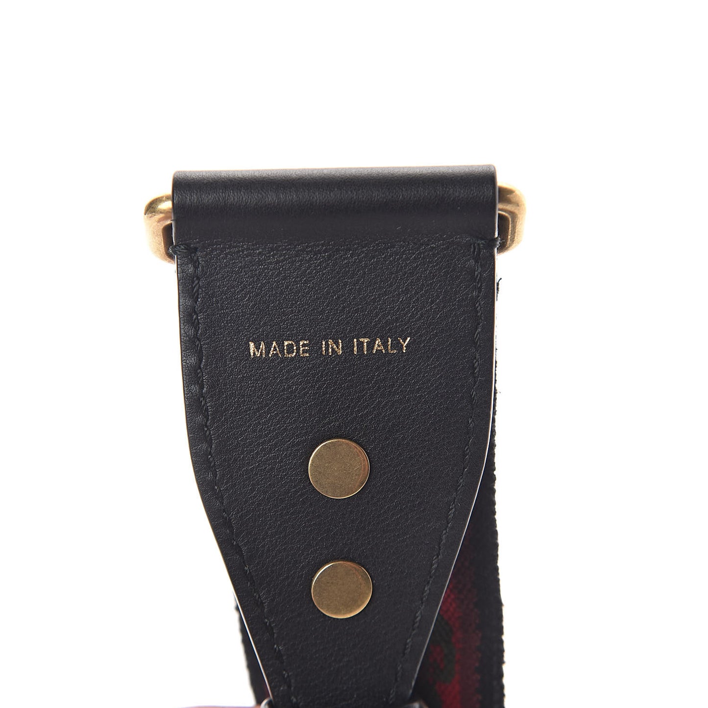 Canvas Embroidered Studded Bohemian Shoulder Strap Red