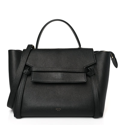Celine Baby Grained Calfskin Mini Belt Bag Black 1 of 8