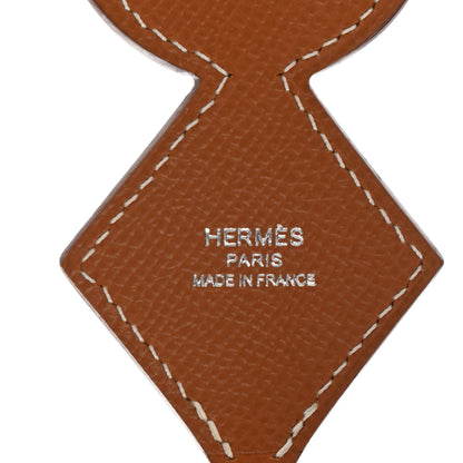 Hermes Toile Epsom Shoulder Strap Gold 3 of 5