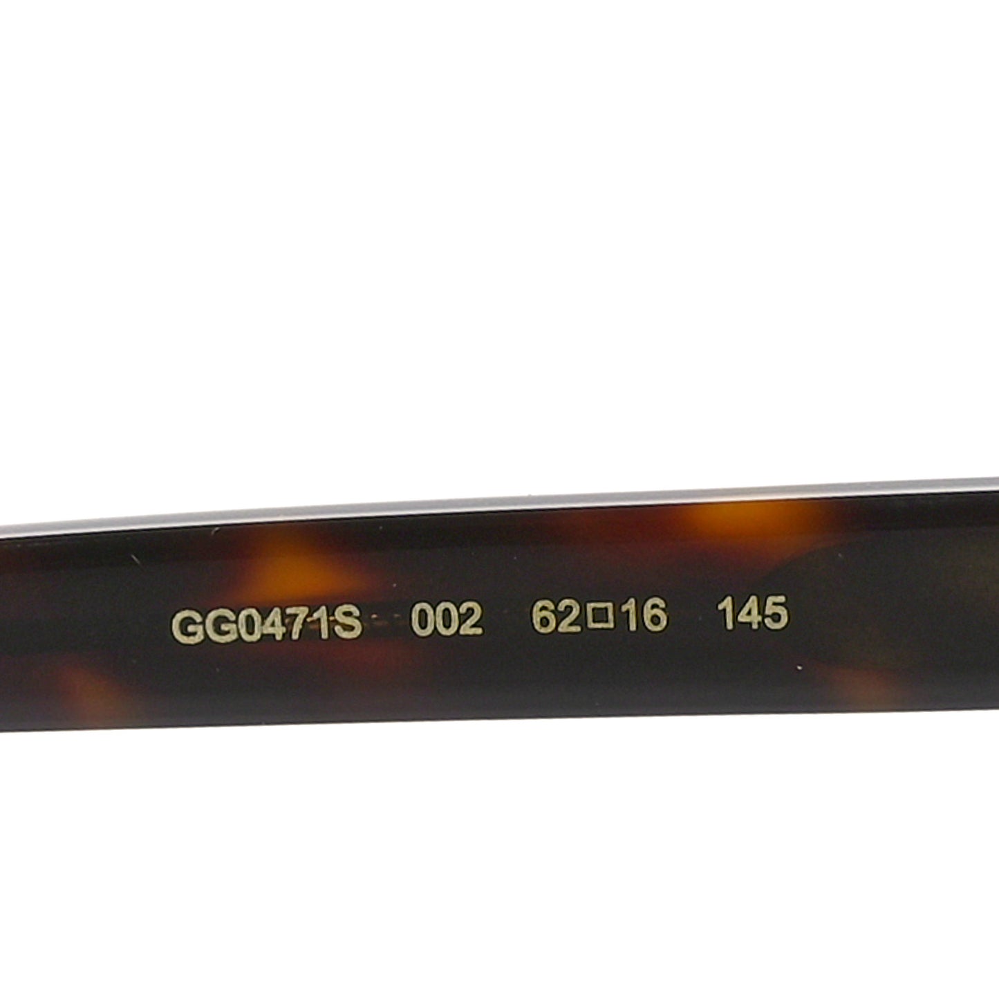 Acetate Oversize Square Frame GG0471S Sunglasses Tortoise