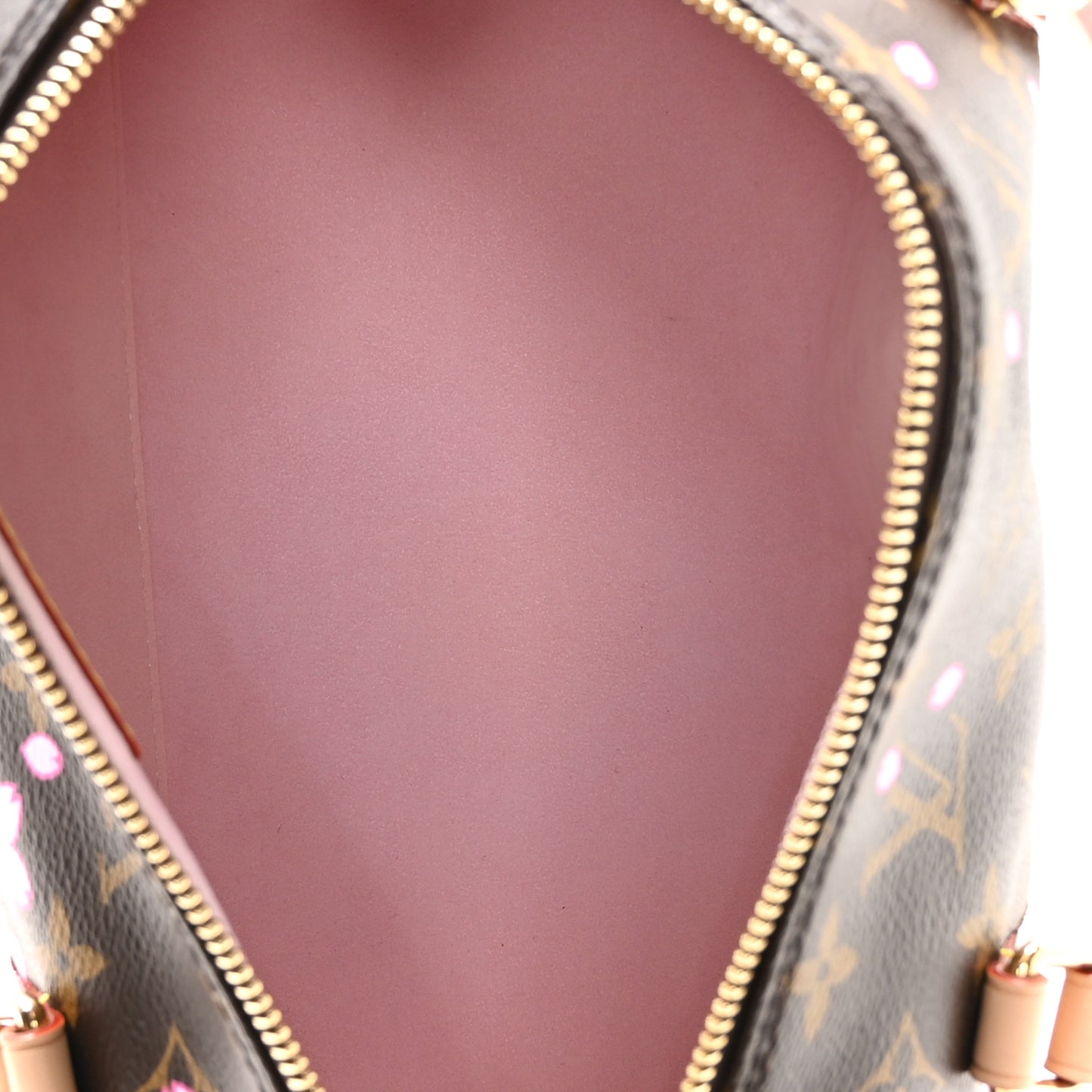 LV X TM Monogram Cherry Blossom Papillon Sakura Brown