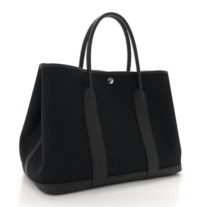 Hermes Toile Negonda Garden Party Tote 36 MM Black 3 of 10