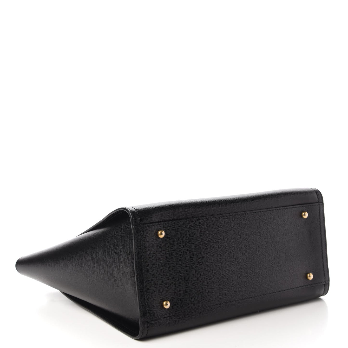 Caviar Small Studded Deauville Tote Black
