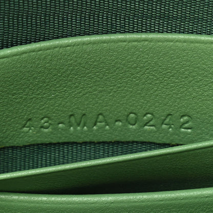 Christian Dior Lambskin Cannage Lady Dior Phone Holder Green 7 of 9