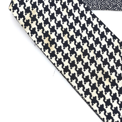 Christian Dior Silk 30 Montaigne Mitzah Scarf Black White 6 of 7