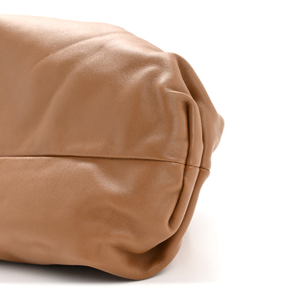 Bottega Veneta Smooth Butter Calf The Pouch Oversized Clutch Cammello 20 of 20