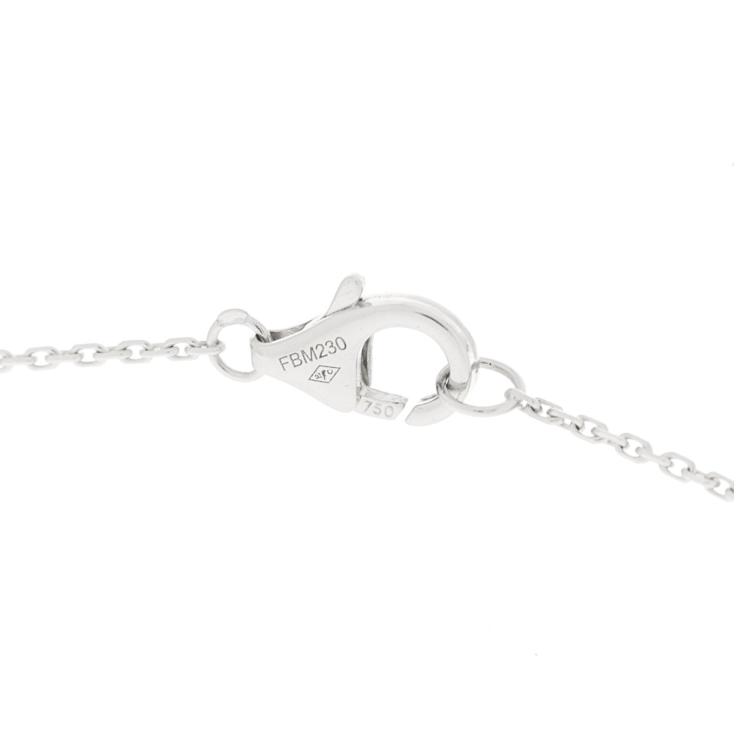 18K White Gold Diamond Tsavorite Black Onyx Panthere De Cartier Pendant Necklace