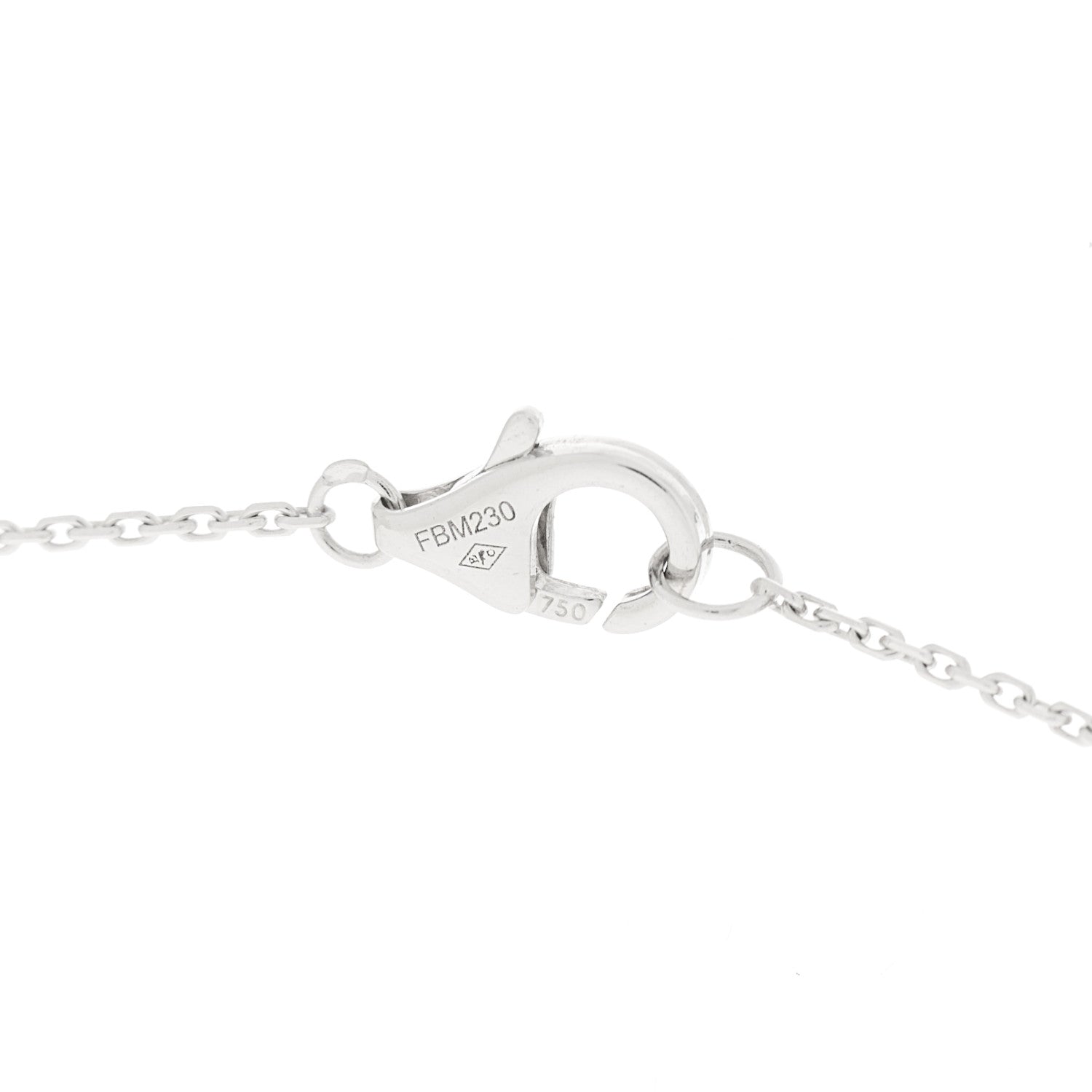 Cartier 18K White Gold Diamond Tsavorite Black Onyx Panthere De Cartier Pendant Necklace 4 of 6