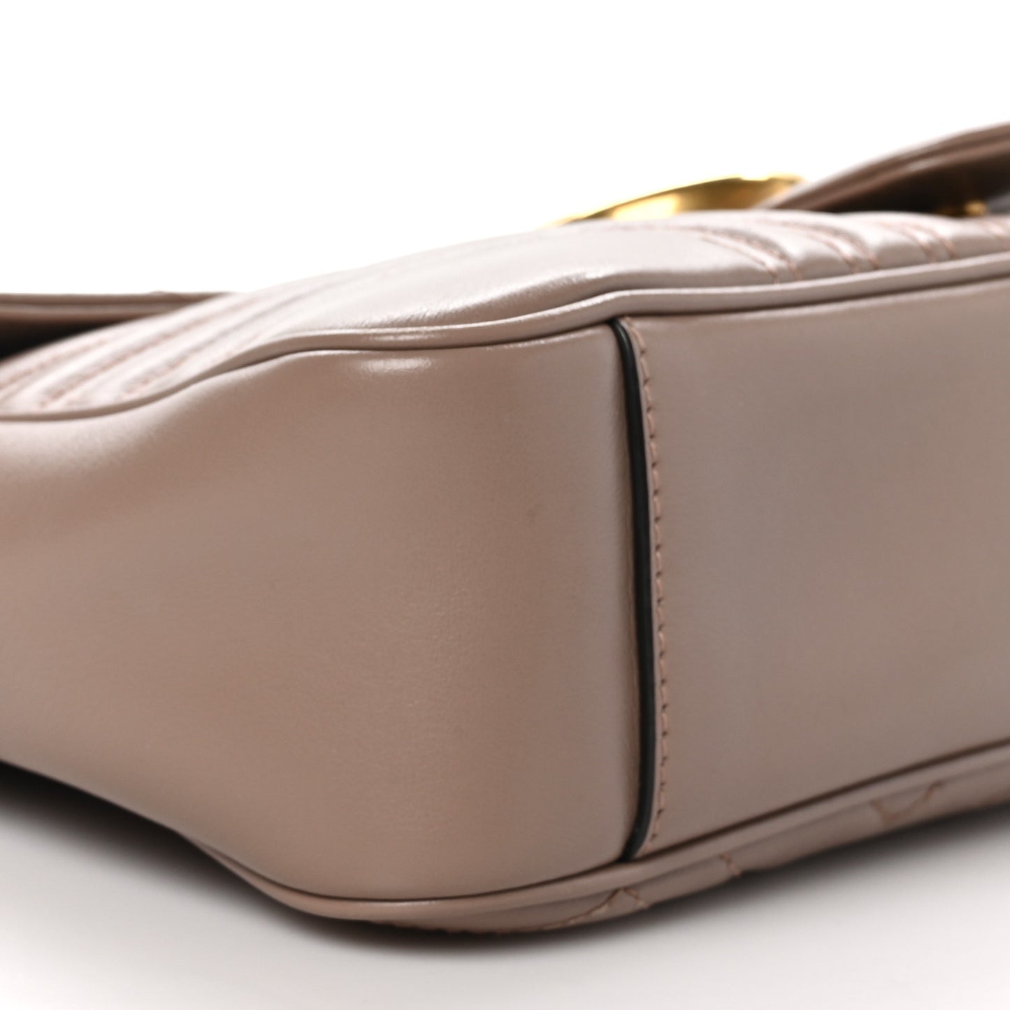 Calfskin Matelasse Medium GG Marmont Shoulder Bag Porcelain Rose