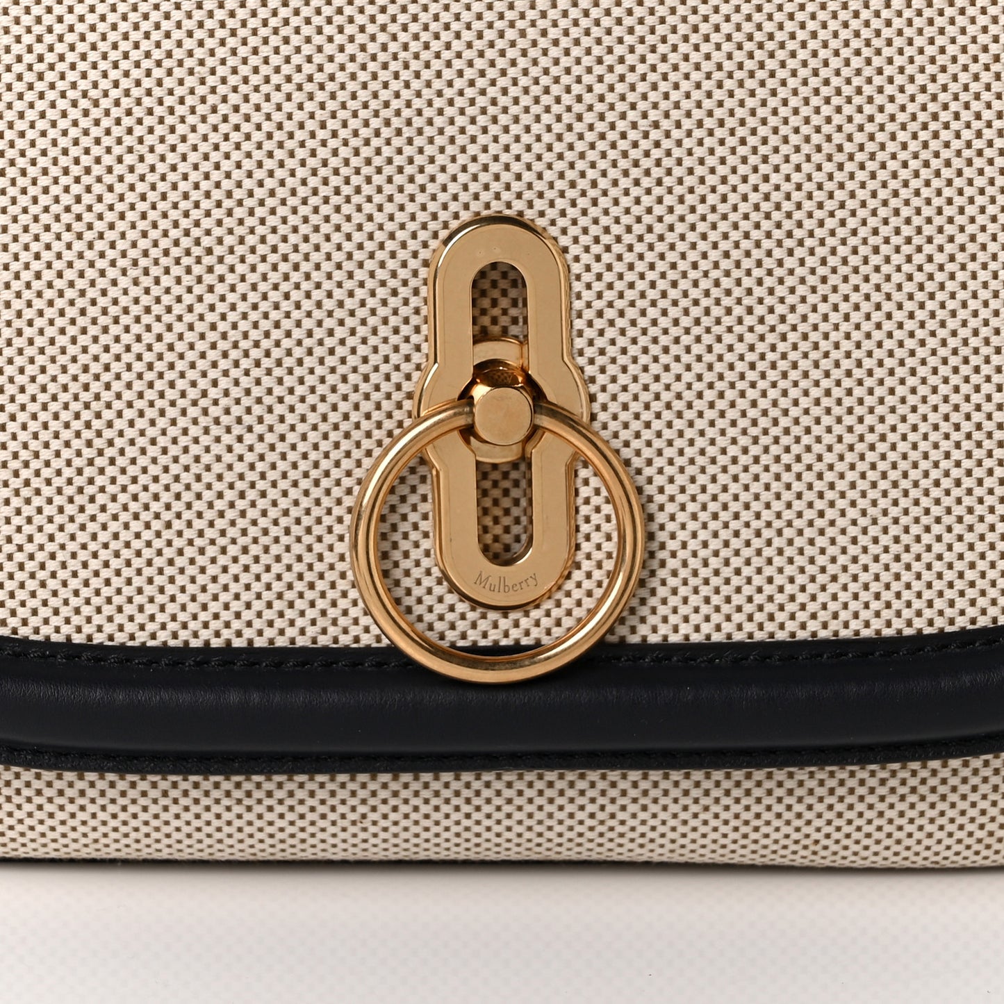 Canvas Calfskin Amberley Satchel