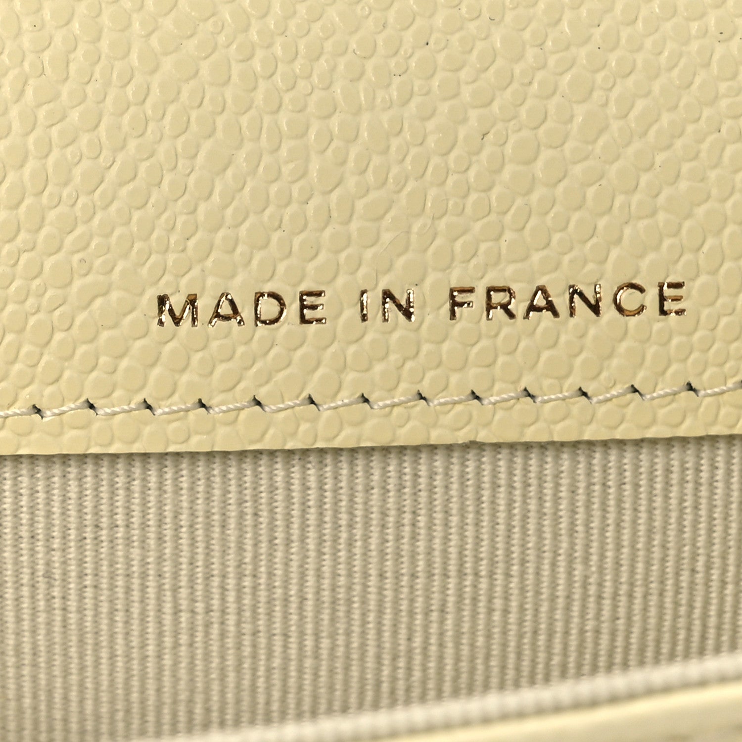 Chanel Caviar Quilted Flap Card Holder Wallet Yellow 8 of 10