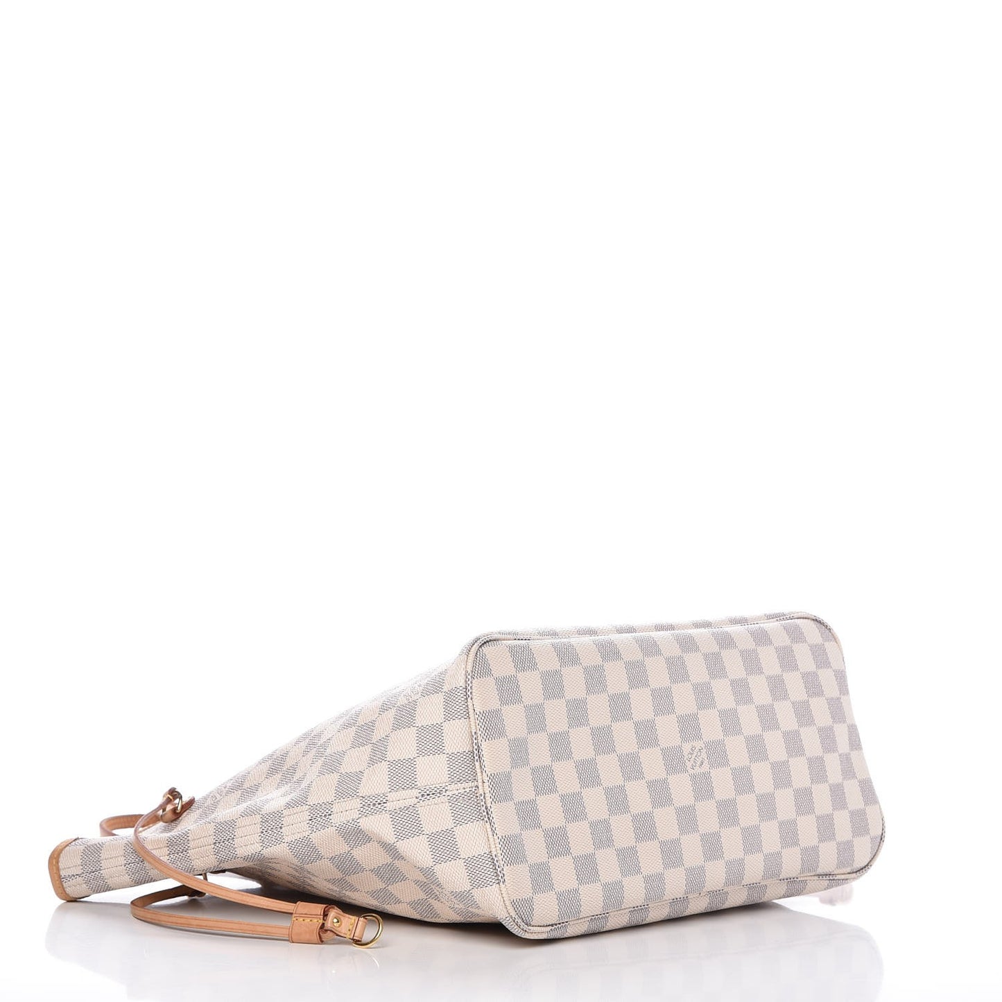 Damier Azur Neo Neverfull MM Rose Ballerine