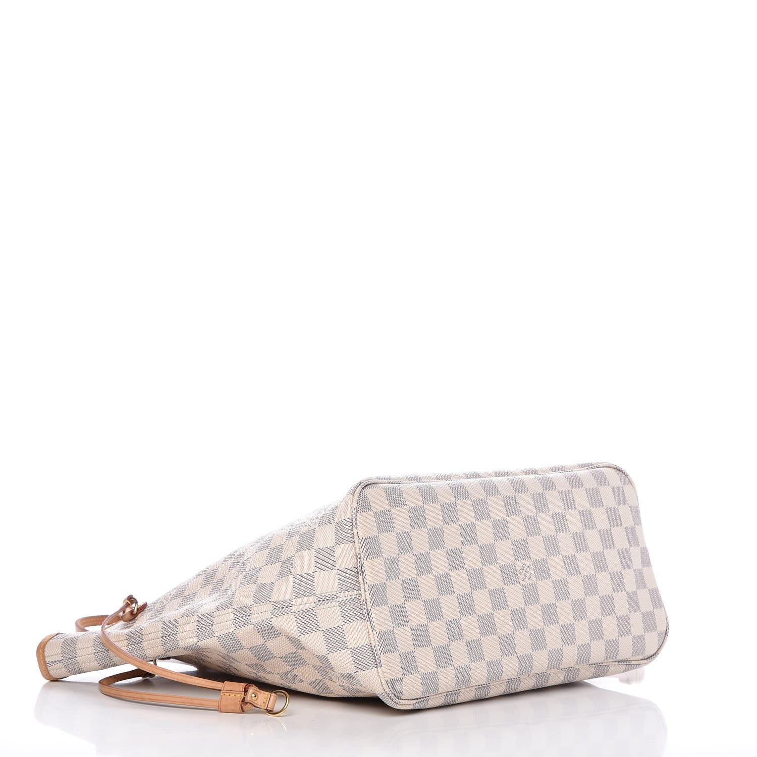 Louis Vuitton Damier Azur Neo Neverfull MM Rose Ballerine 4 of 15