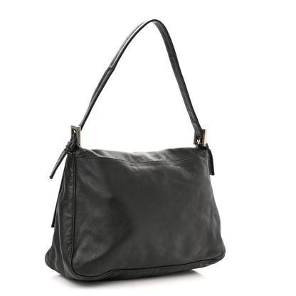 Fendi Lambskin Mama Baguette Black 3 of 12