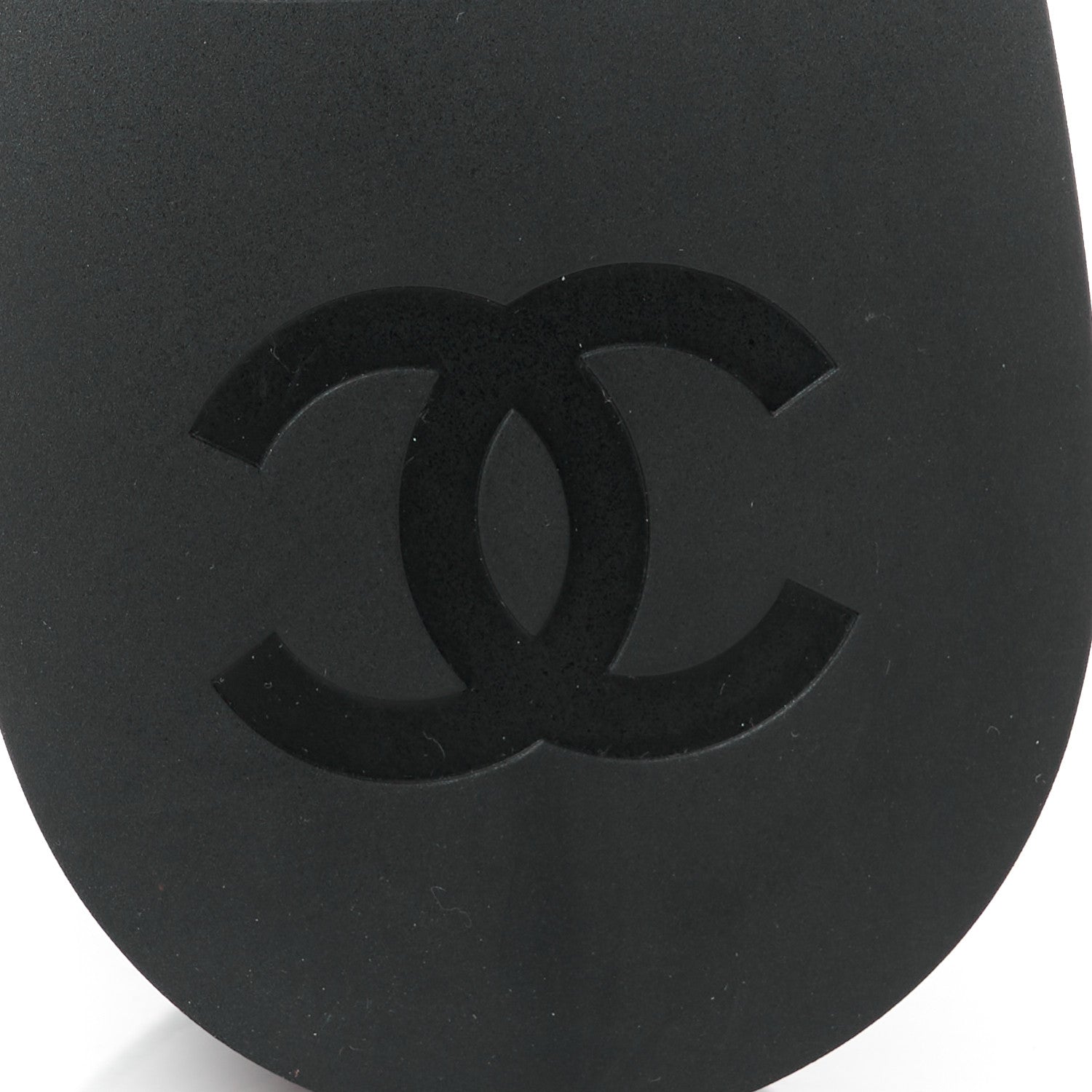 Chanel Calfskin CC Platform Loafers 38 Black 7 of 10