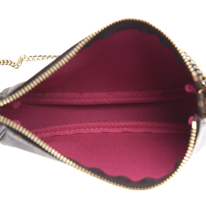 Louis Vuitton Monogram 2020 Christmas Animation Roller Coaster Mini Pochette Accessories Pivoine 4 of 7