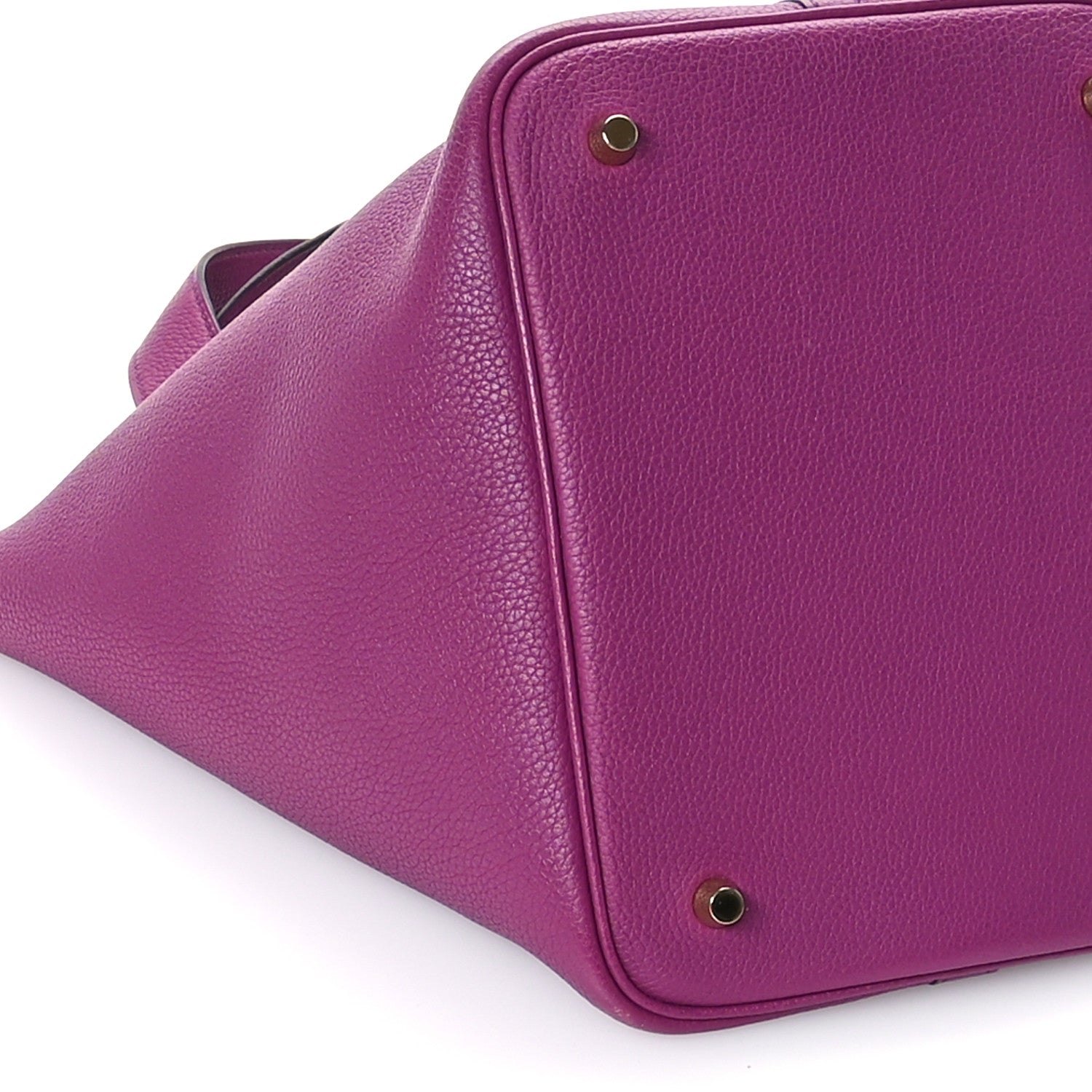 Hermes Taurillon Maurice Picotin Lock 22 MM Anemone 8 of 9