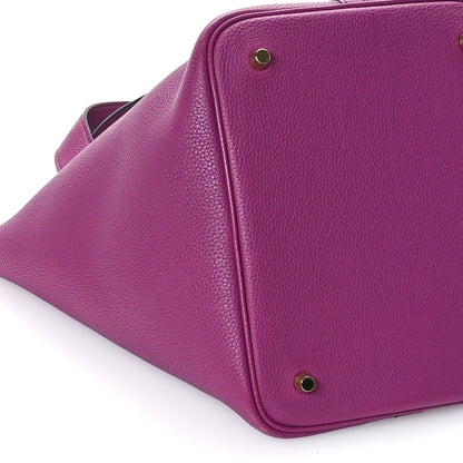 Hermes Taurillon Maurice Picotin Lock 22 MM Anemone 8 of 9