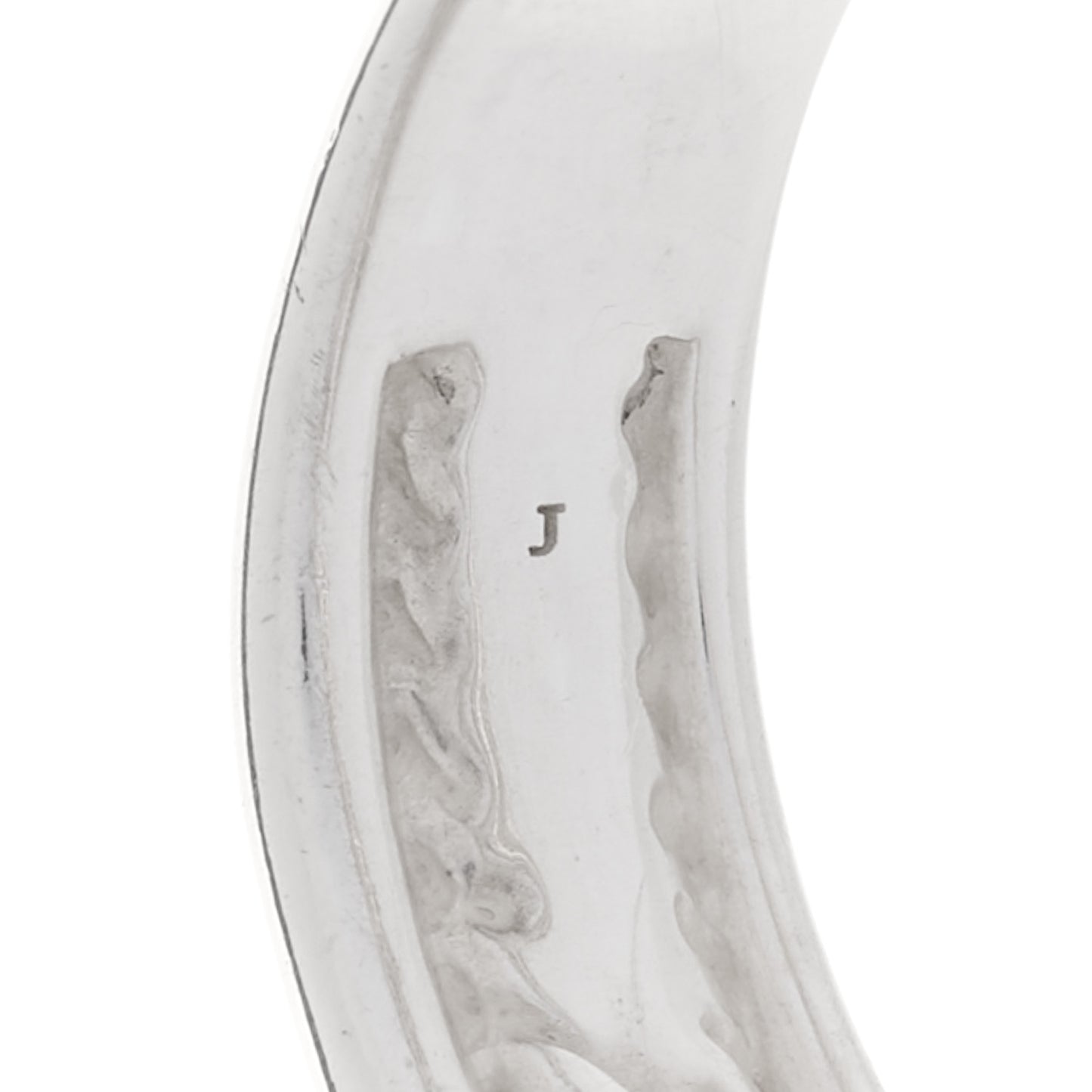 Sterling Silver Diamond X Crossover Ring 49 4.75