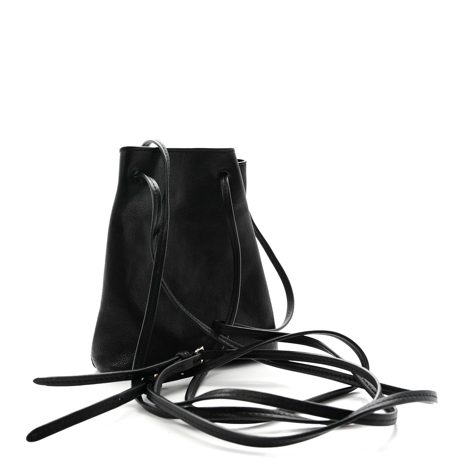 Miu Miu Nappa Mini Bag Black 3 of 9