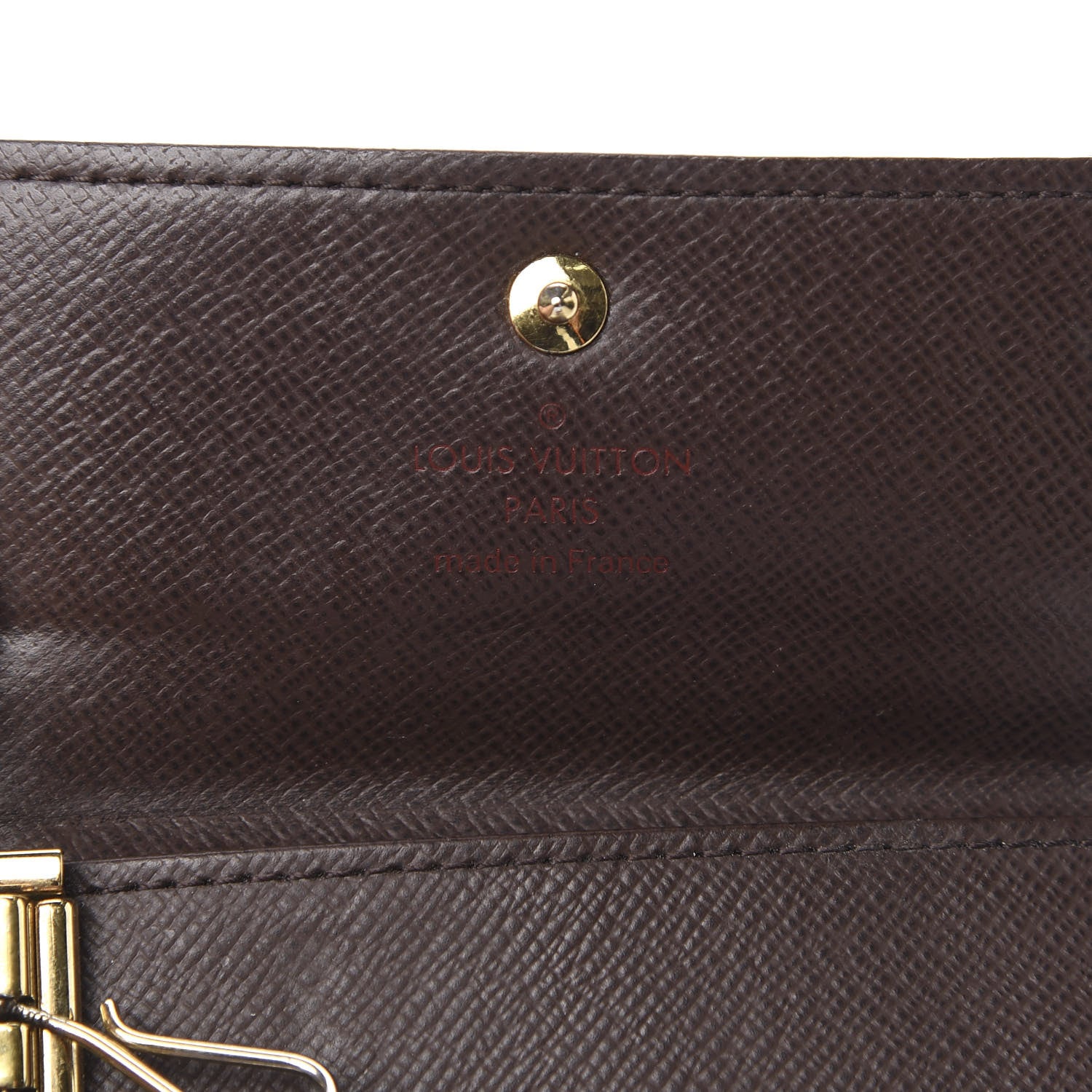 Louis Vuitton Damier Ebene Multicles 4 Key Holder 6 of 15