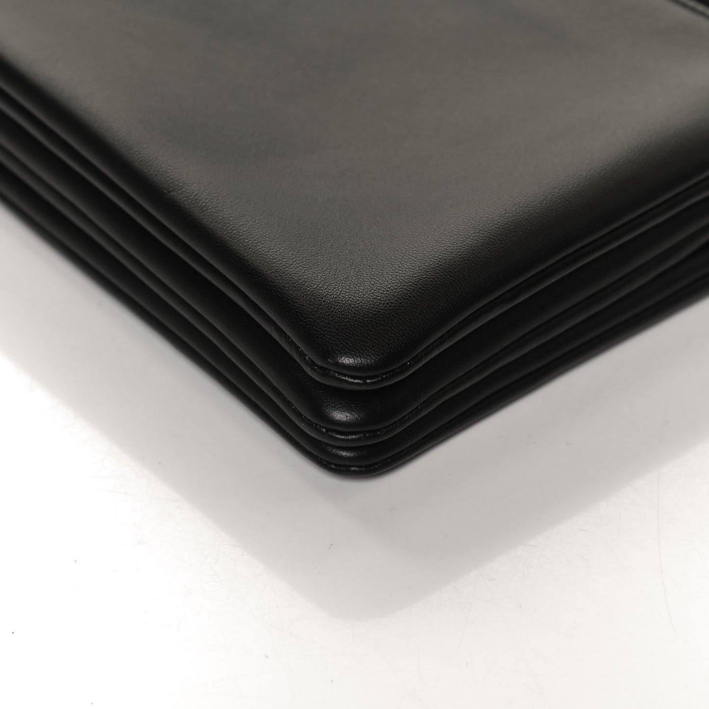 Lambskin Small Trio Crossbody Bag Black