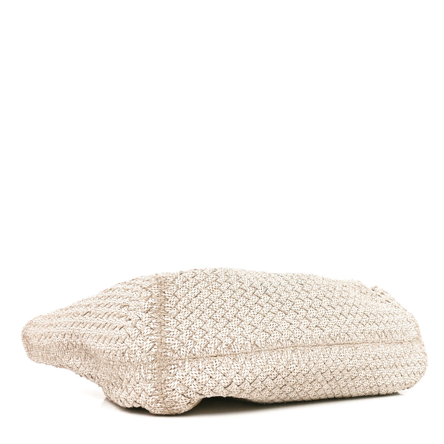Perforated Intrecciato Tote Marmo