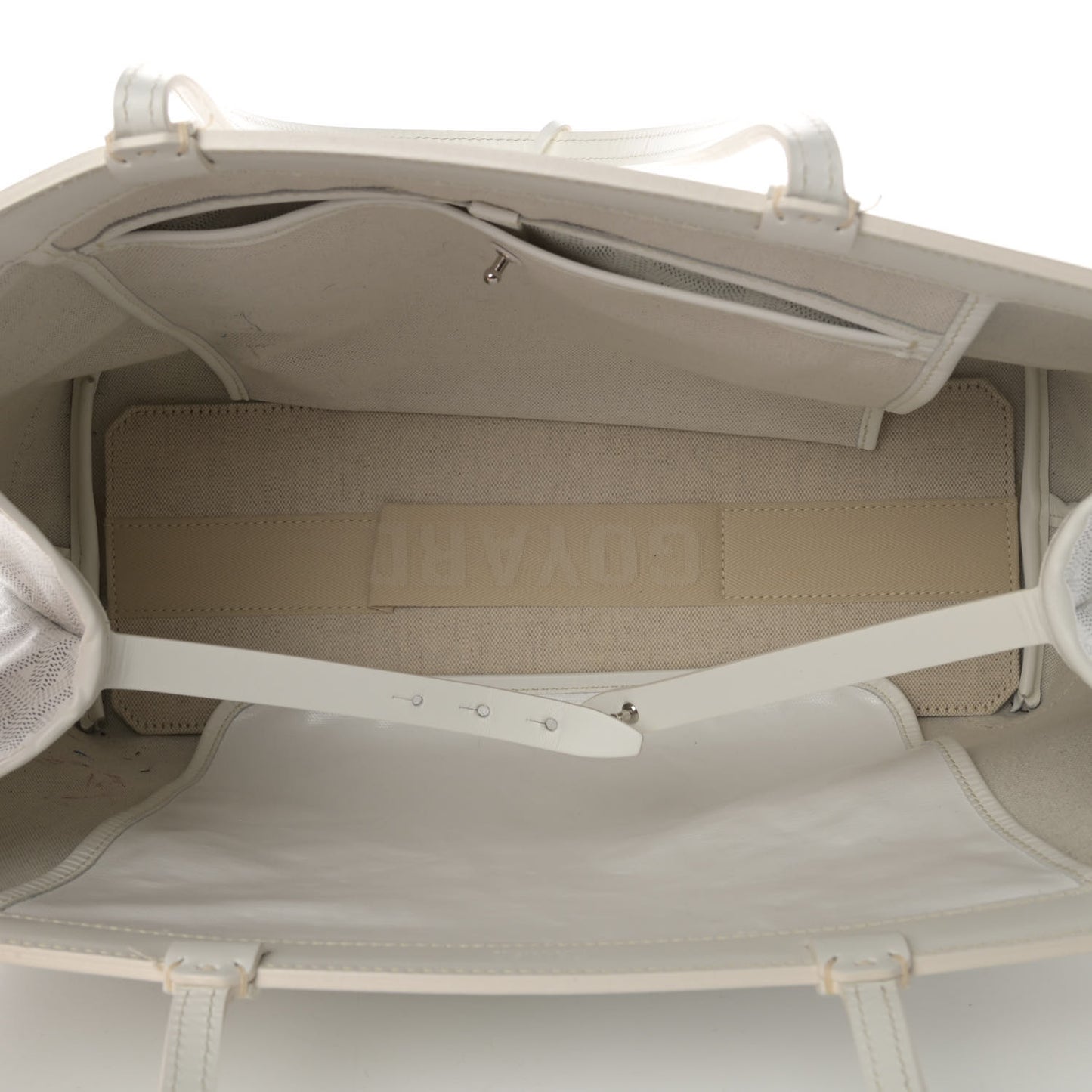 Goyardine Bellechasse PM White