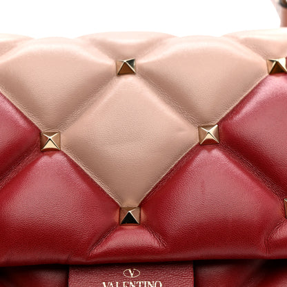 Valentino Garavani Nappa Medium Candystud Top Handle Bag Poudre Rubino 13 of 13