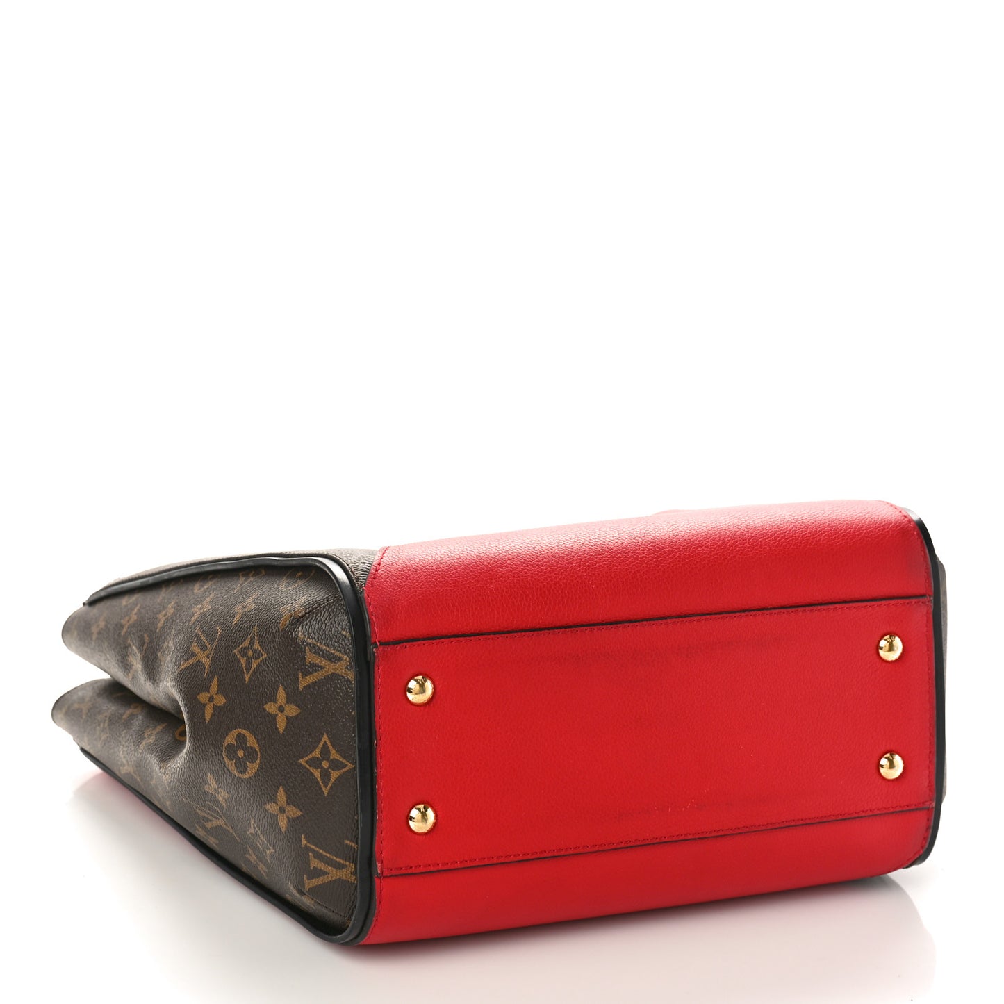 Calfskin Monogram Kimono Tote Cherry