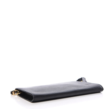 Louis Vuitton Epi Pochette Accessories 24 Black 4 of 10
