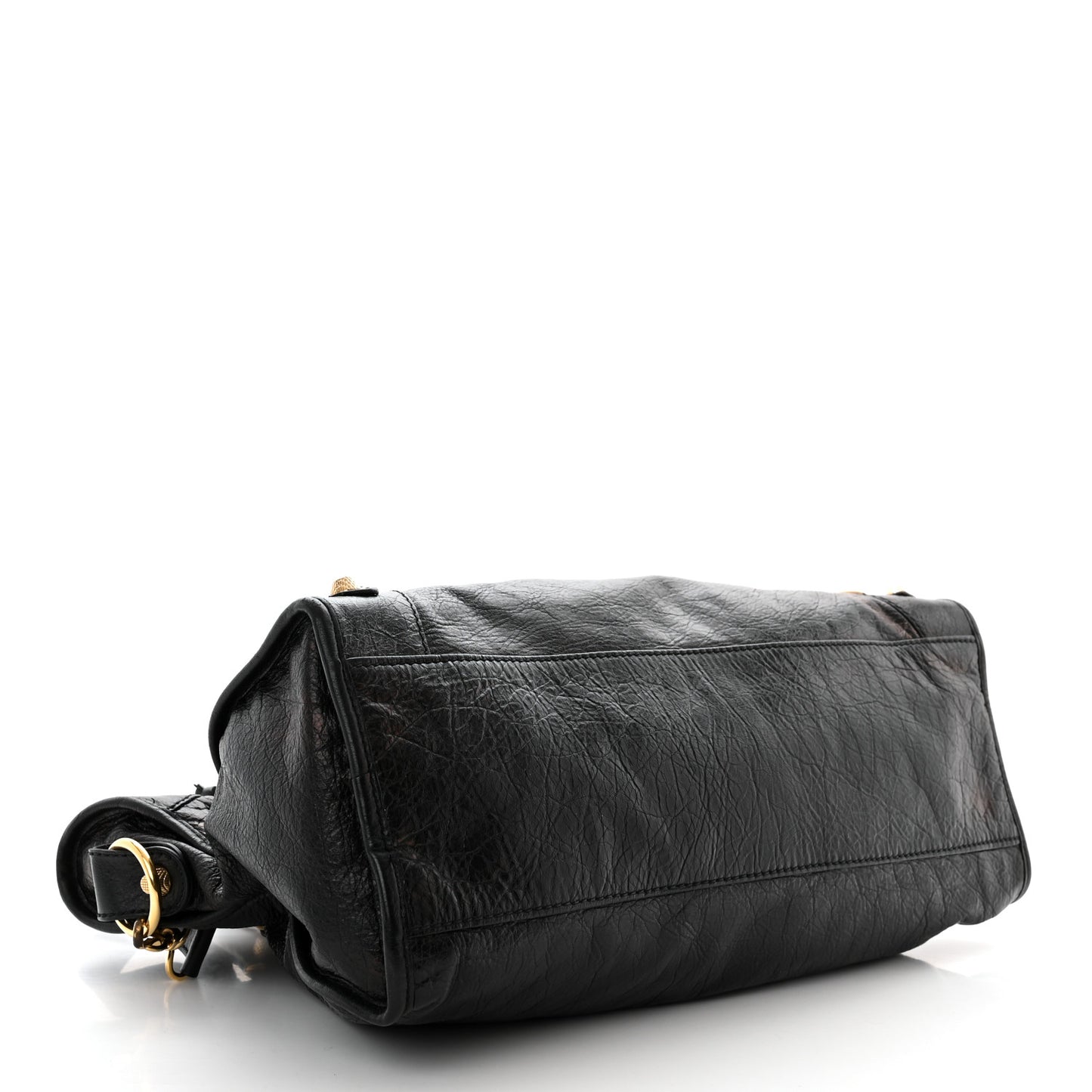 Agneau Giant 12 Gold Hardware City Black