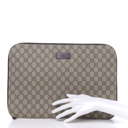 Gucci GG Plus Monogram Portfolio Brown 2 of 10
