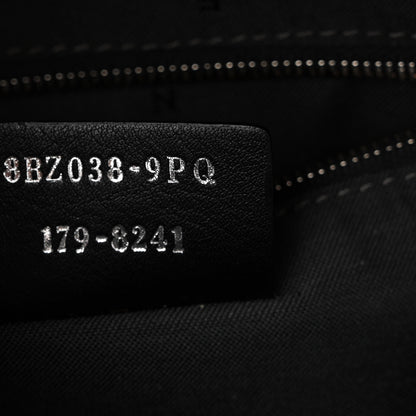 Fendi Vitello Dolce Floral Eyes Mini Backpack Grigio Polvere Multicolor 7 of 11