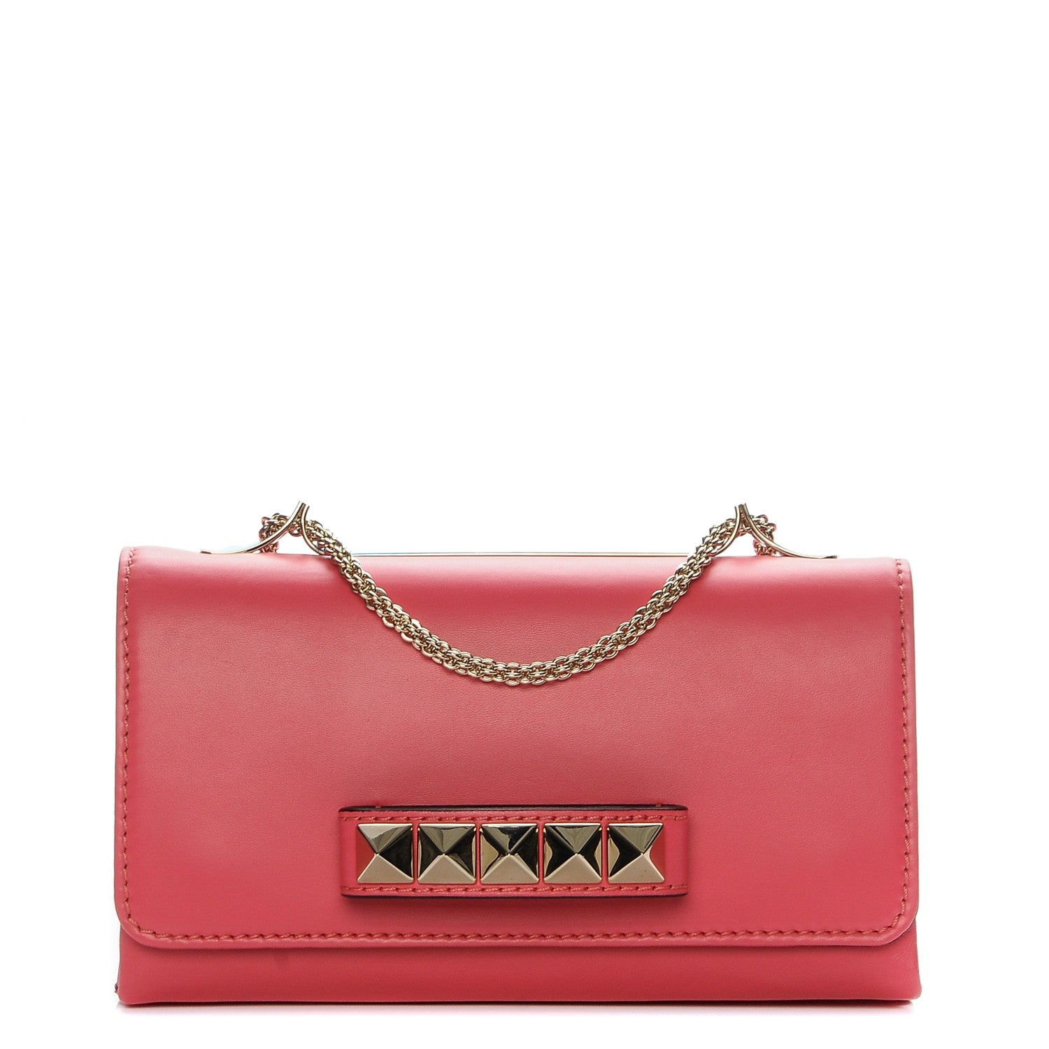 Valentino Garavani Nappa Va Va Voom Shoulder Bag Raspberry 1 of 6